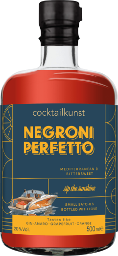 Cocktailkunst Cocktailkunst Negroni Perfetto 0,5l