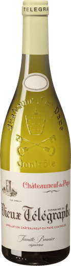 Vignobles Brunier Vieux T閘間raphe Blanc 'La Crau' 0,75l