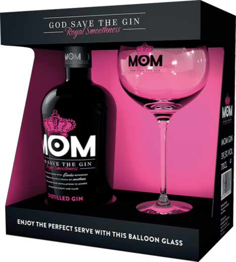 Mom Gin MOM Gin + Glas 0,7l