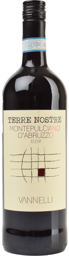 Vini Vannelli Terre Nostre Montepulciano d Abruzzo DOP Lazio 2023 1,0 l