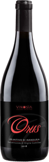 VINOSIA Az.Agr. ORUS Primitivo di Manduria DOC 2023 0,75 l