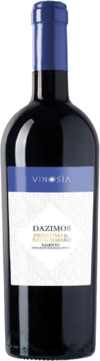 VINOSIA Az.Agr. DAZIMOS Salento Primitivo Negroamaro IGT 2021 0,75 l