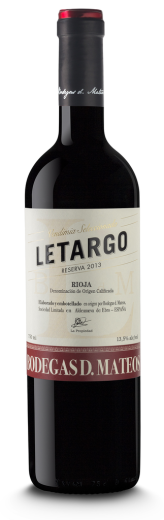 Bodegas D. Mateos SL Letargo Reserva La Rioja DOCa 2018 0,75 l