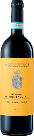Argiano Sella del Leccio Rosso di Montalcino DOC 0,75l in 3er HK 0,75l