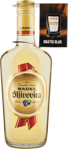 Badel 1862 Badel Sljivovica GP+Glas 0,5l 0,5l