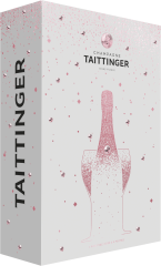 Champagne Taittinger Prestige Rosé + 2 Champagner-Gläser Set 0,75l