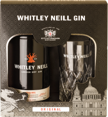 Whitley Neill Whitley Neill Original Gin mit Glas 0,7l
