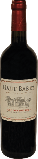 Haut Barry Haut Barry Bordeaux Supérieur 2021 0,75l 