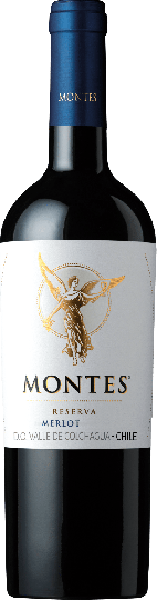 Montes Merlot Reserva  2022 0,75l 