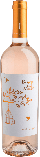 Bosco del Merlo Pinot Grigio Rosè DOC delle Venezie 2023 0,75l 