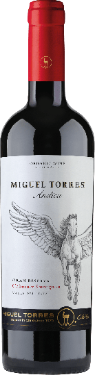 Miguel Torres Chile Andica Cab.Sauv. Torres  2021 0,75l 