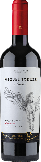 Miguel Torres Chile Andica Carmenere Torres  2021 0,75l 