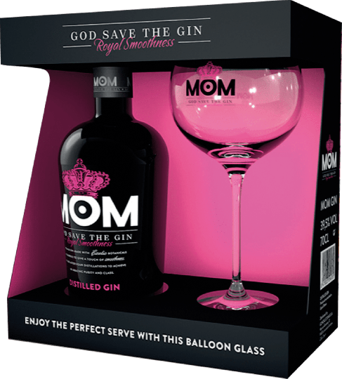 Mom Gin MOM Gin + Glas  0,7l 