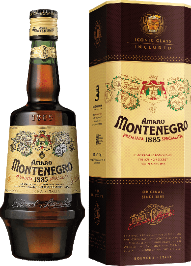 Amaro Montenegro Amaro Montenegro mit Glas  0,7l 