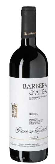 Giacosa Fratelli Barbera D´Alba DOC - Bussia Piemonte  2022 0,75l 