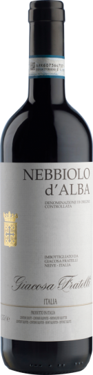 Giacosa Fratelli Nebbiolo D´Alba DOC Piemonte  2022 0,75l 