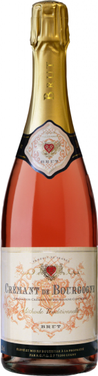 Cave de Lugny Méthode Traditionnelle Rosé Brut Crémant de Bourgogne AC   0,75l 