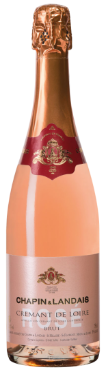 Chapin & Landais Cremant de Loire Brut Rosé Méthode Traditionnelle   0,75l 