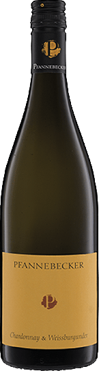 Pfannebecker Chardonnay & Weissburgunder QbA trocken 2023 0,75l 