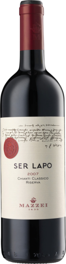 Castello di Fonterutoli - Marchesi Mazzei SER LAPO Chianti Classico Riserva DOCG  2021 0,75l 