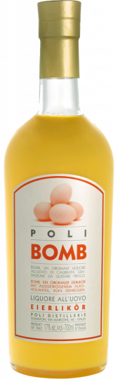 Distilleria Jacopo Poli Bomb - Eierlikör Liquore all` uovo 17°   0,7l 