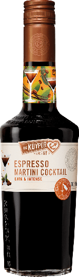 De Kuyper Espresso Martini Cocktail - Ready to Serve  0,5l 