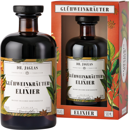 Dr. Jaglas Glühweinkräuter Elixier  0,5l 